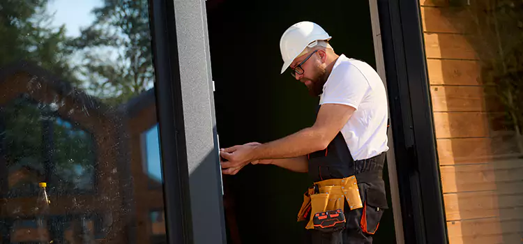 Replace Balcony Door Round Lake