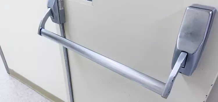 Panic Door Hardware Installation Round Lake