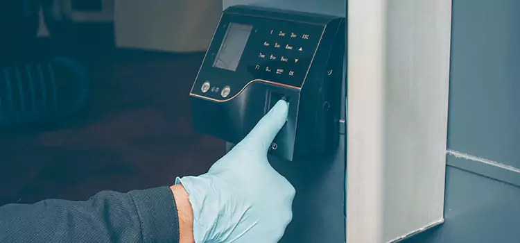 Residential Fingerprint Locks Round Lake