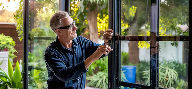 Replacing Sliding Door Lock Round Lake