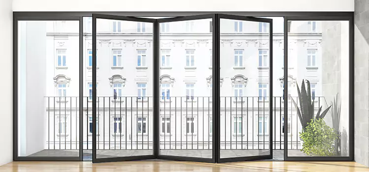 Premium Material Balcony Doors Round Lake