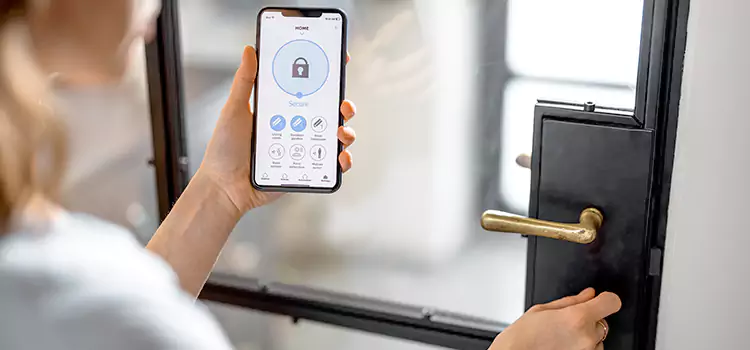 Fingerprint Door Lock Installation Round Lake